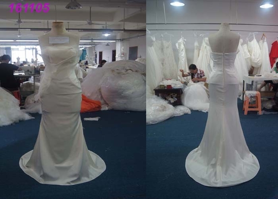 Custom Made Sexy Female Wedding Dress For Wedding Party And Evening Prom