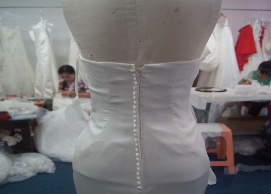 Custom Made Sexy Female Wedding Dress For Wedding Party And Evening Prom